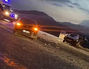 Malatya’da iki otomobil çarpıştı: 1 ölü, 3 yaralı