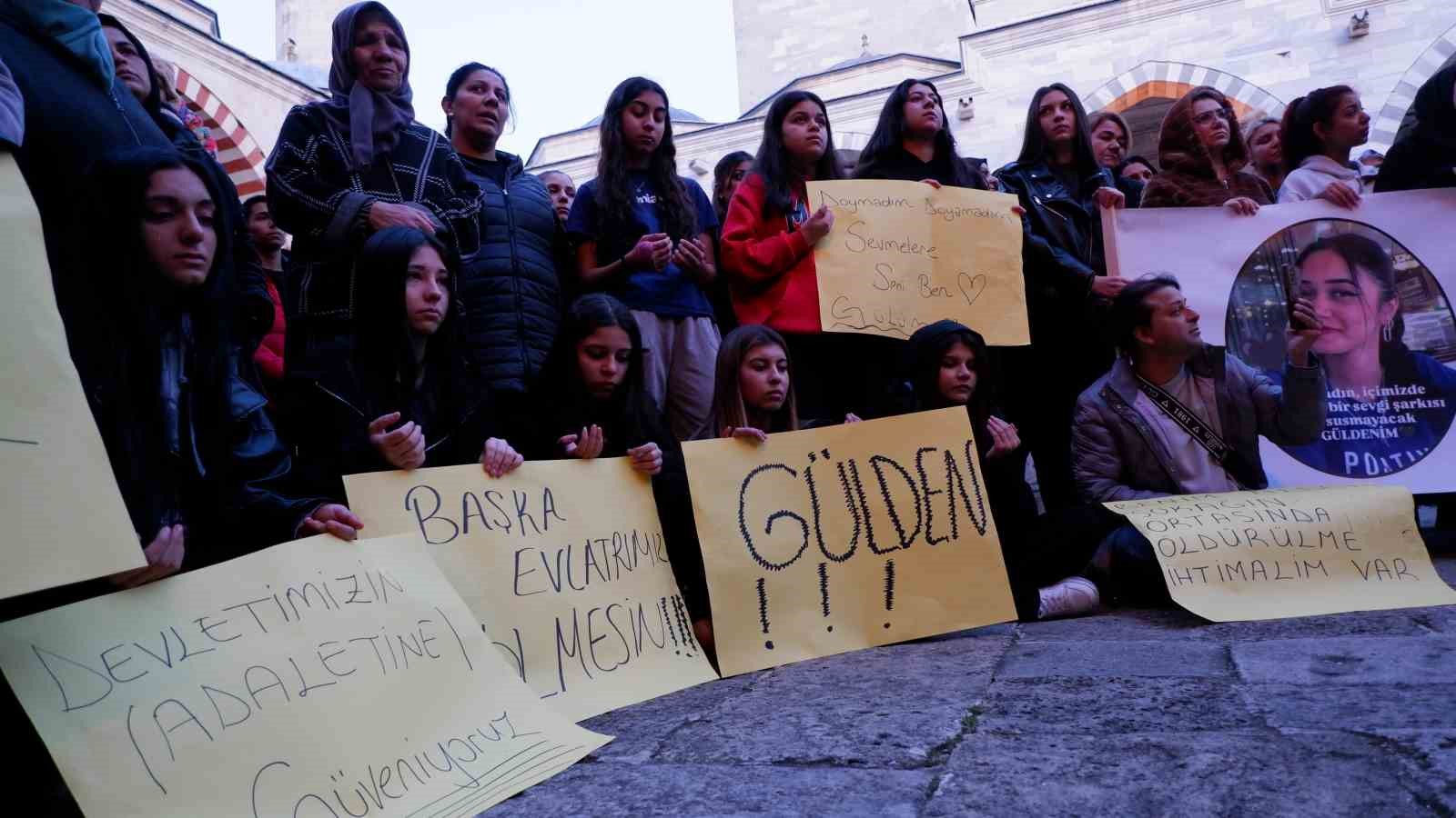 14 yaşındaki G&uuml;lden Coni i&ccedil;in mahalleli y&uuml;r&uuml;y&uuml;ş d&uuml;zenledi
