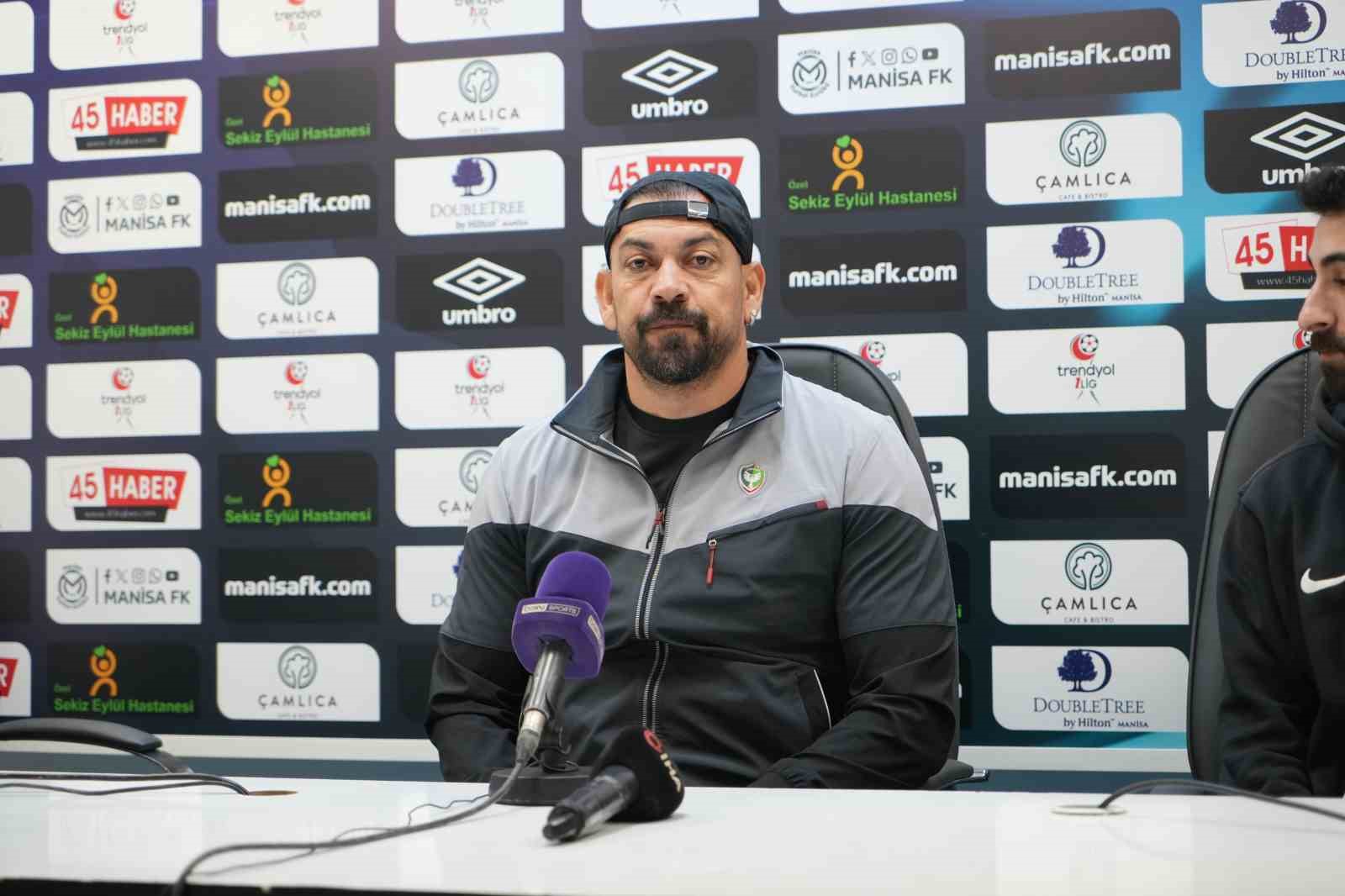 Manisa FK-Amed Sportif Faaliyetler maçının ardından