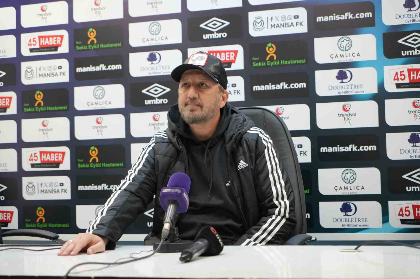 Manisa FK-Amed Sportif Faaliyetler maçının ardından