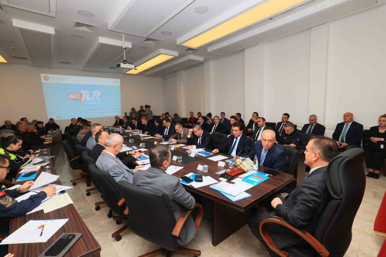 Muğla’da 60. Cumhurbaşkanlığı Türkiye Bisiklet Turu hazırlık toplantısı yapıldı