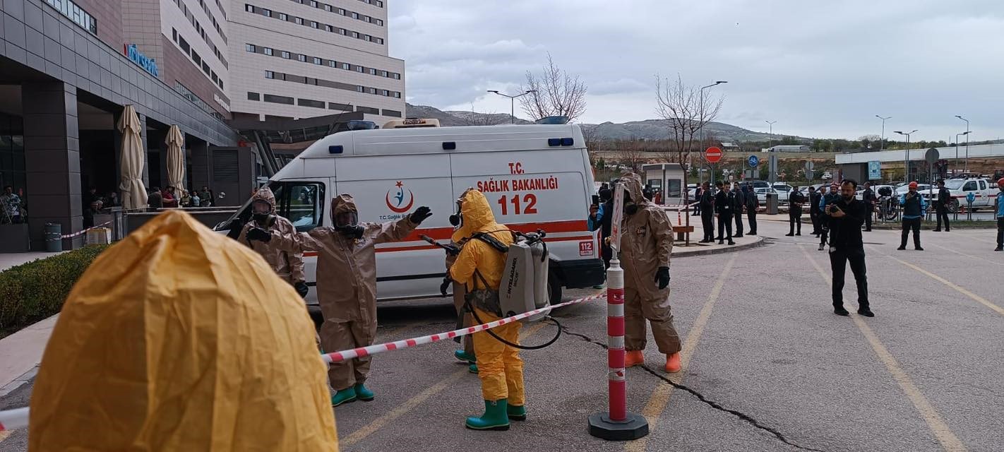 Elazığ’da KBRN tatbikatı yapıldı