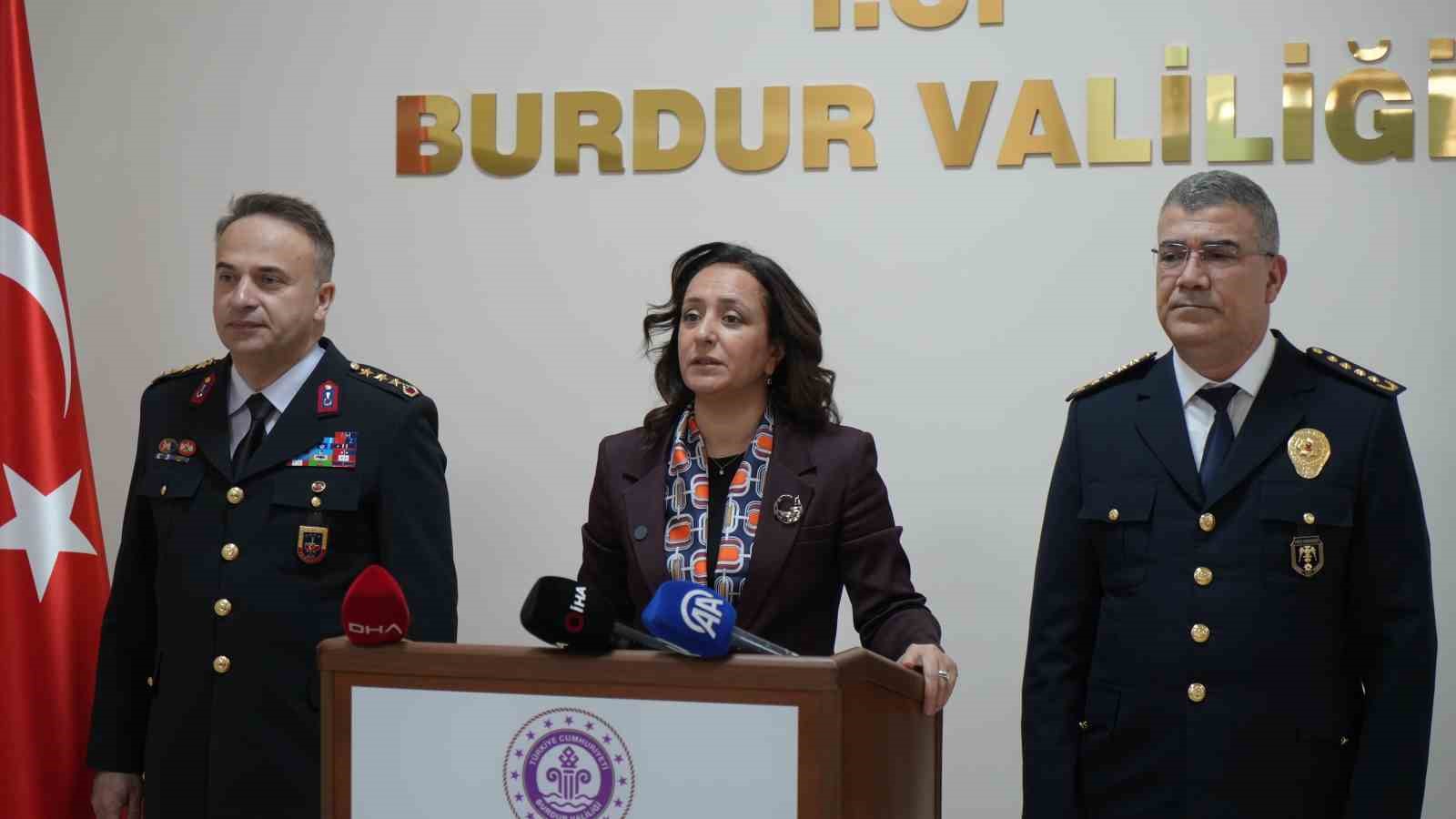 Burdur’da mart ayında suça karışan 68 zanlı tutuklandı