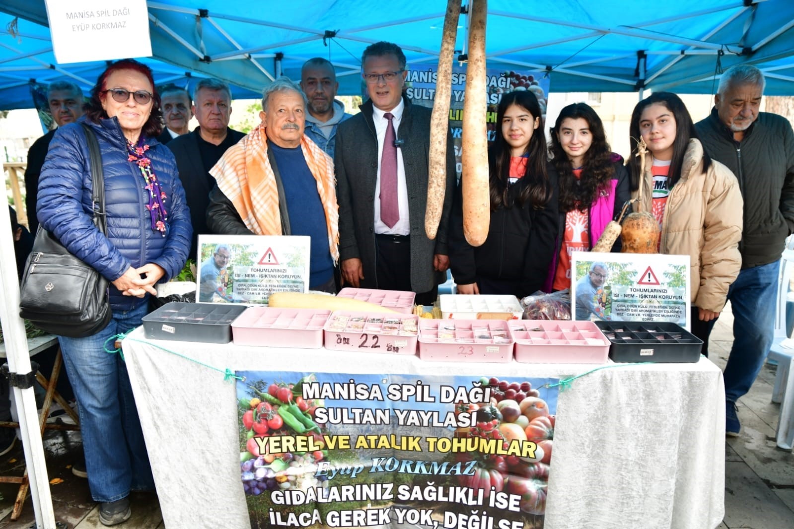 Alaşehir&rsquo;de yerel tohum şenliği yapıldı
