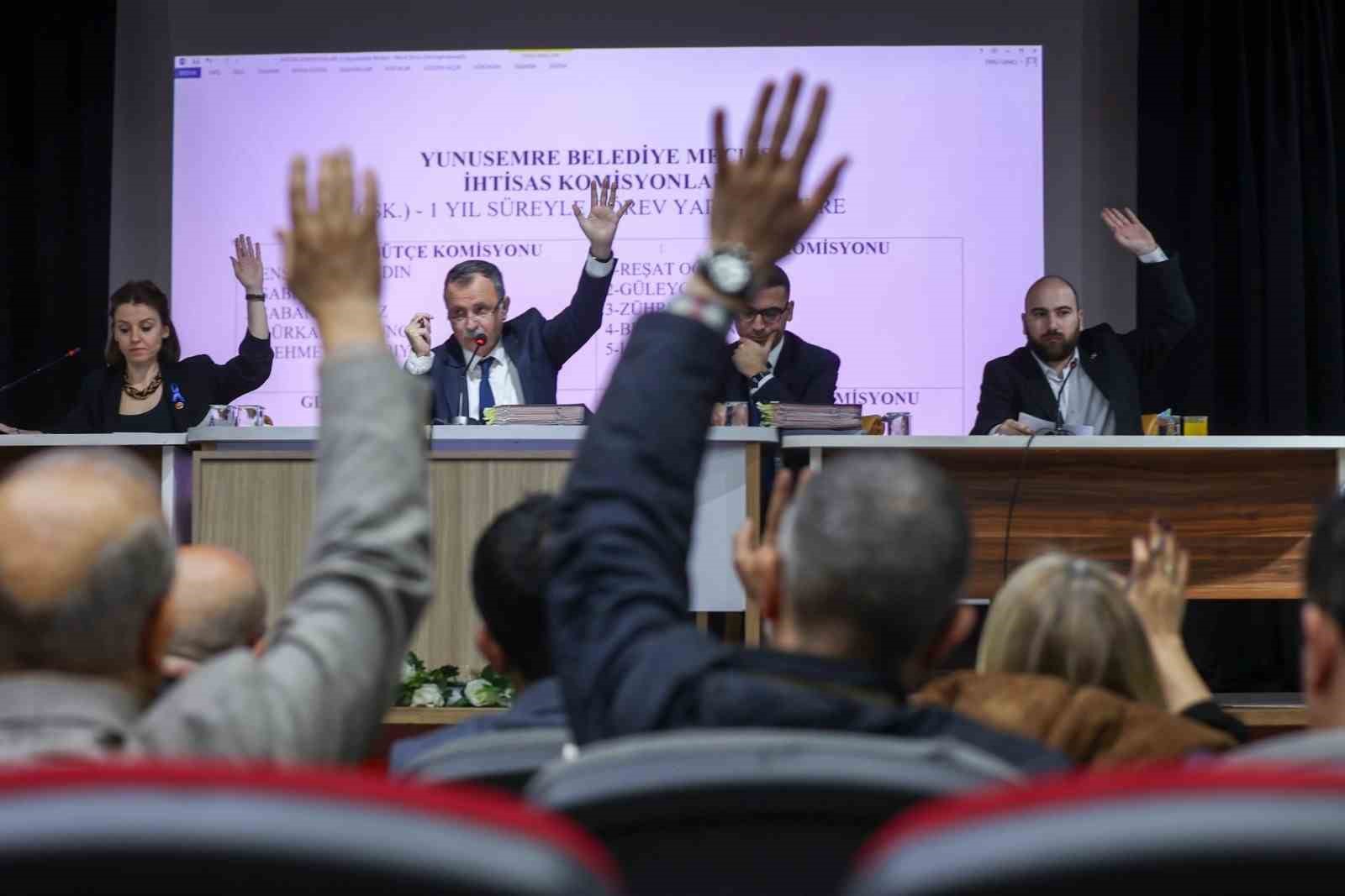 Yunusemre Belediye Meclisi nisan ayı toplantısı yapıldı
