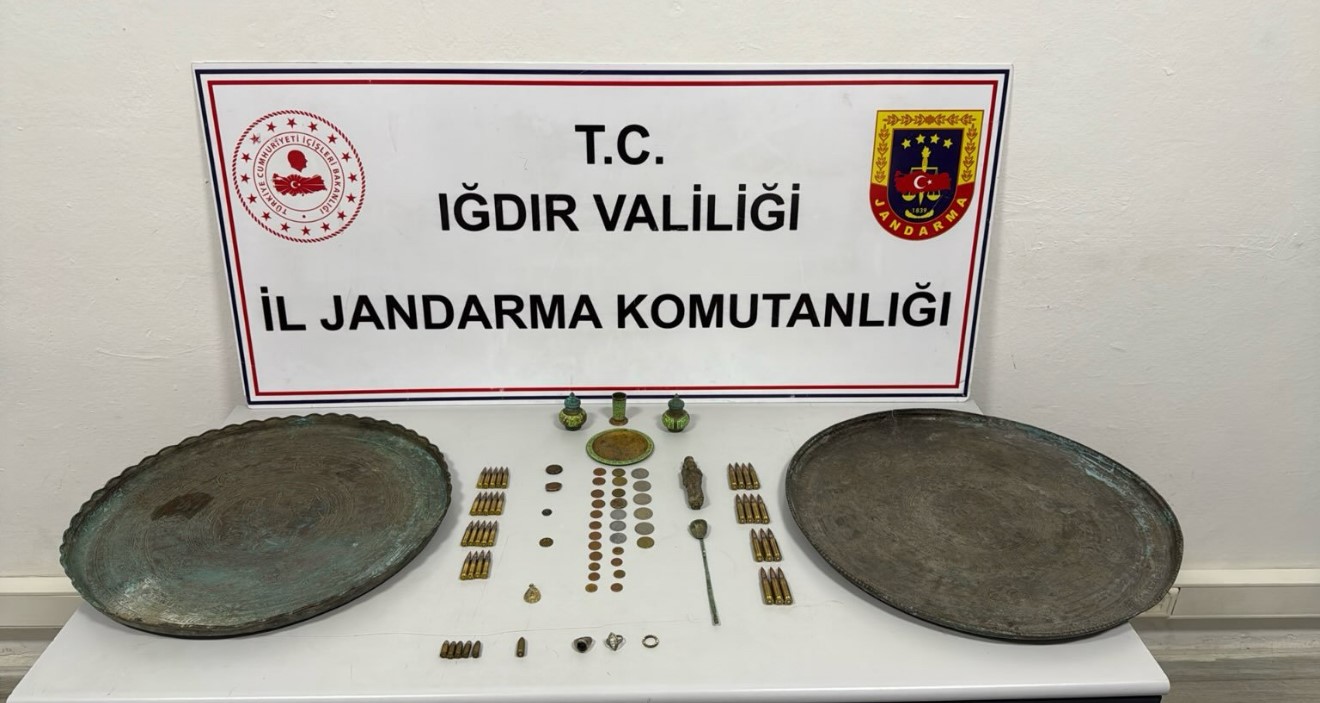 Iğdır&rsquo;da tarihi eser ka&ccedil;ak&ccedil;ılığı operasyonu
