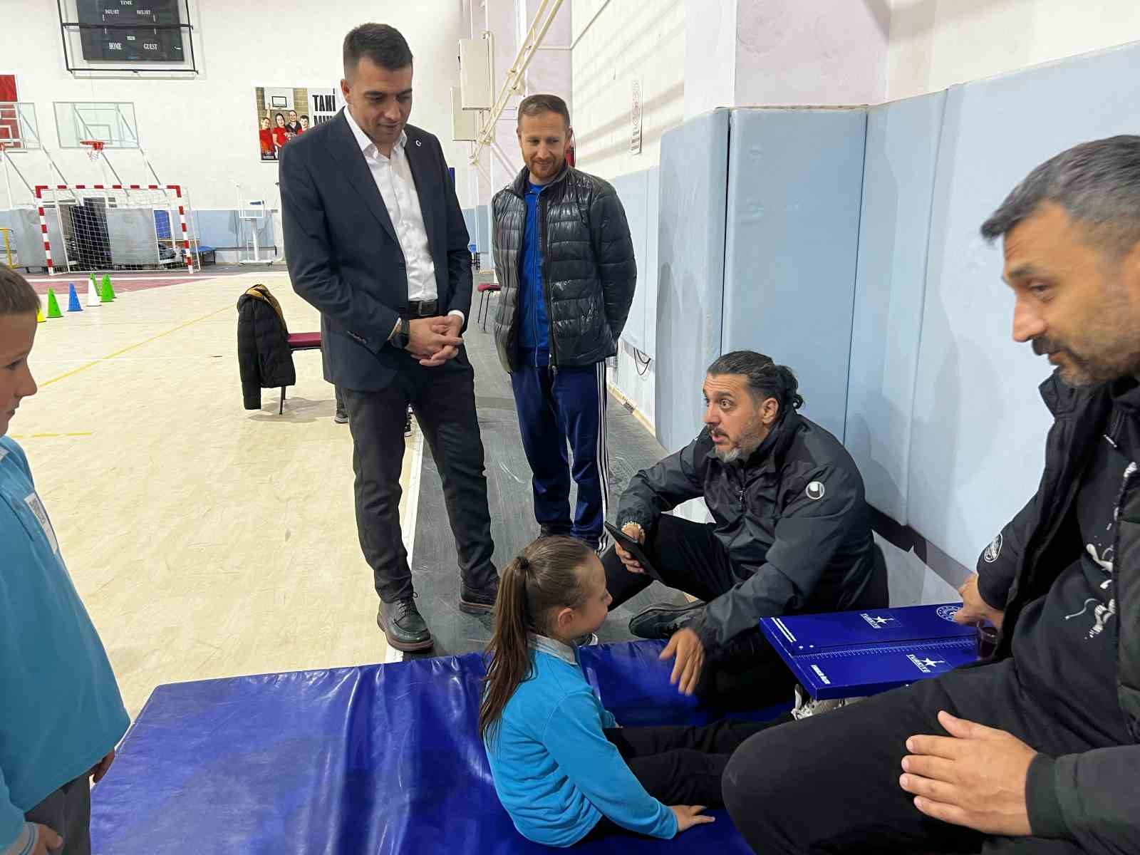 Altunhisar’da sportif yetenek taraması yapıldı