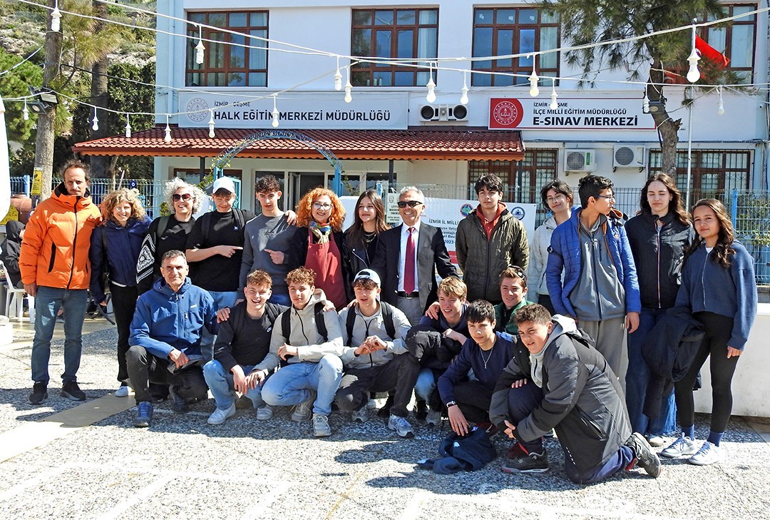 Hollandalı öğrenciler, Çeşme’de Türk ailelere misafir oldu