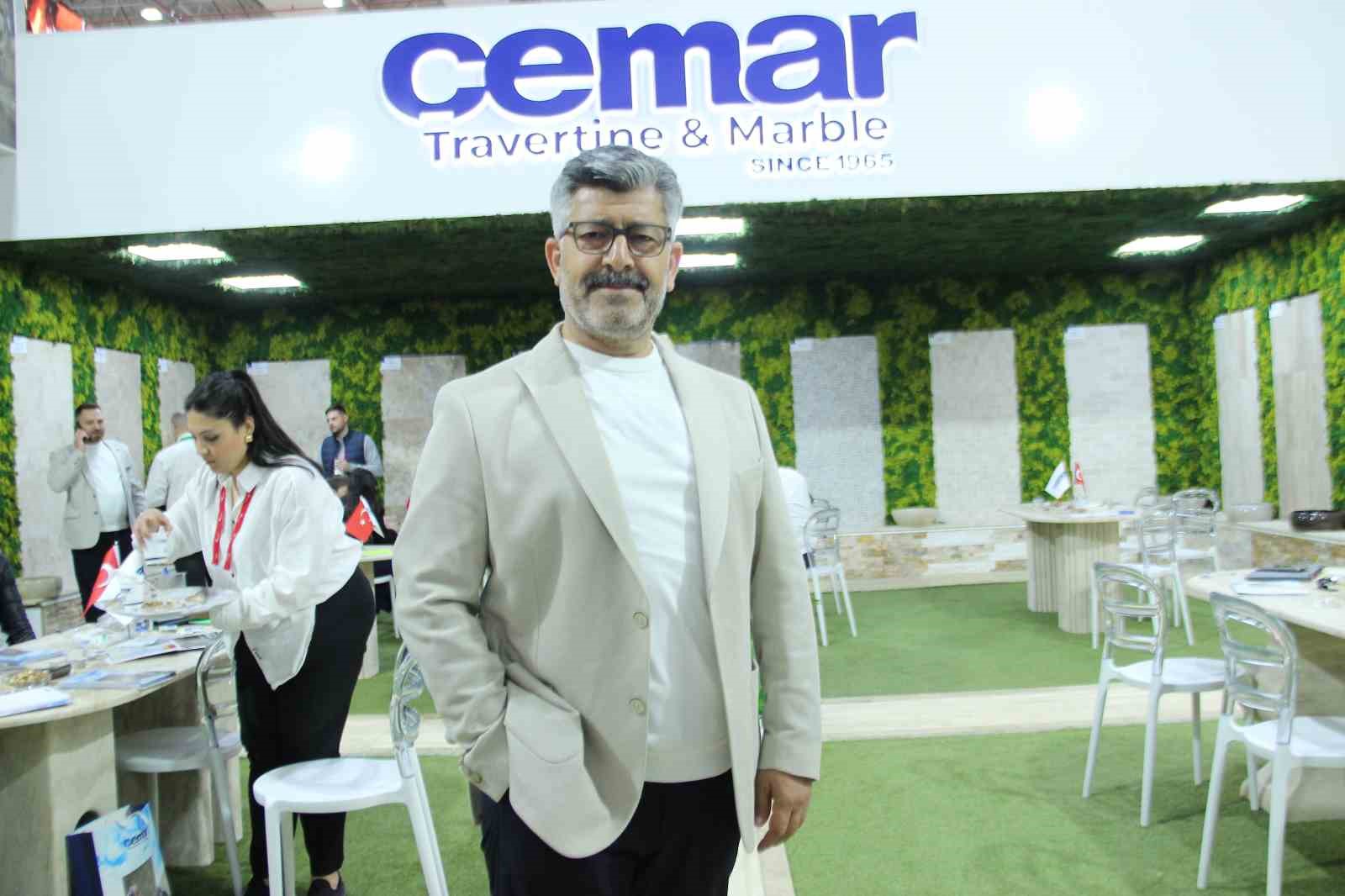Marble İzmir’in gözdesi CEMAR standına yoğun ilgi