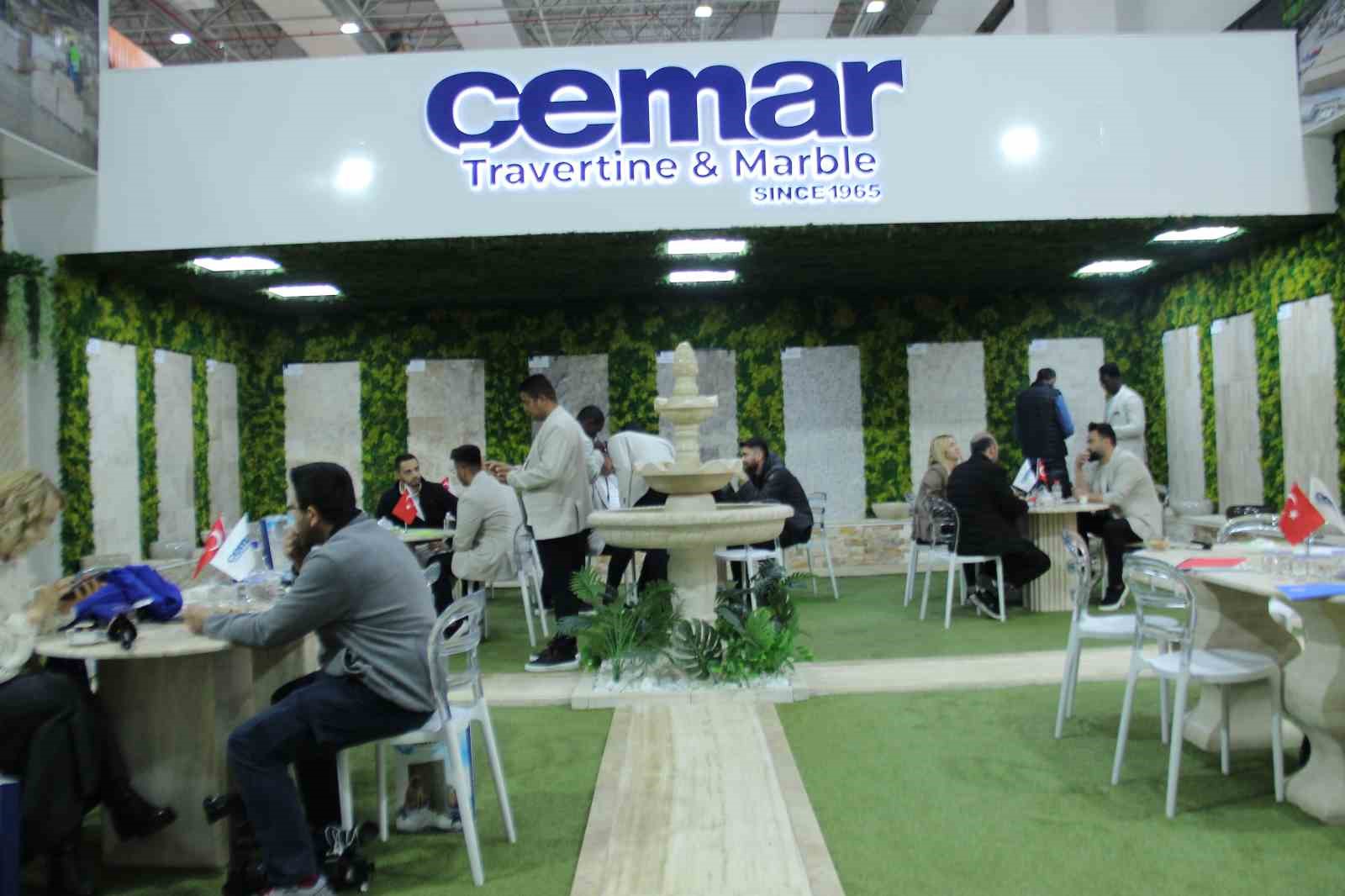 Marble İzmir&rsquo;in g&ouml;zdesi CEMAR standına yoğun ilgi
