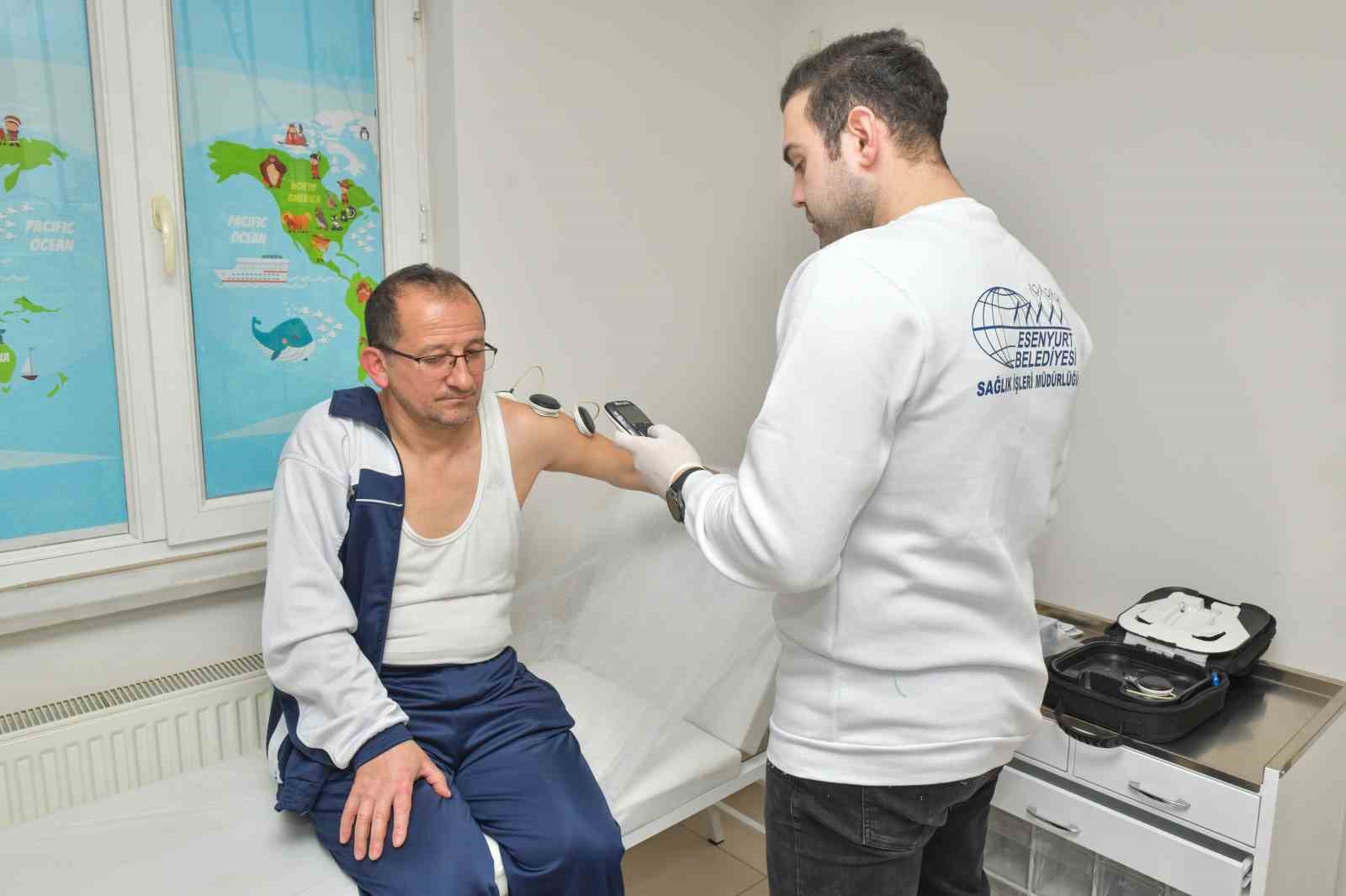 Esenyurtlulara &uuml;cretsiz fizik tedavi hizmeti
