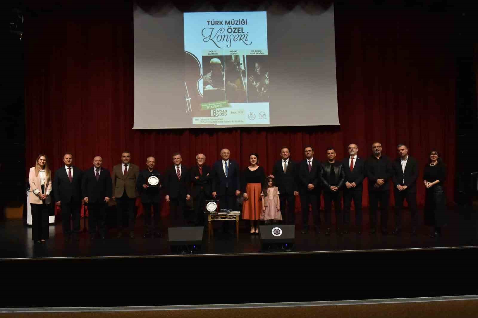 Erzurum&rsquo;da T&uuml;rk m&uuml;ziği &ouml;zel konseri
