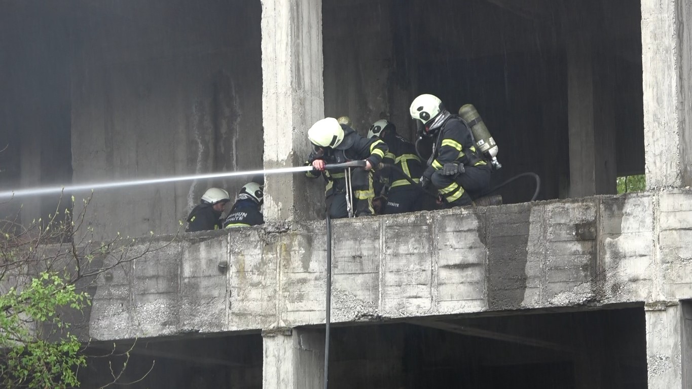 Samsun&rsquo;da UMKE b&ouml;lge tatbikatı ger&ccedil;eğini aratmadı
