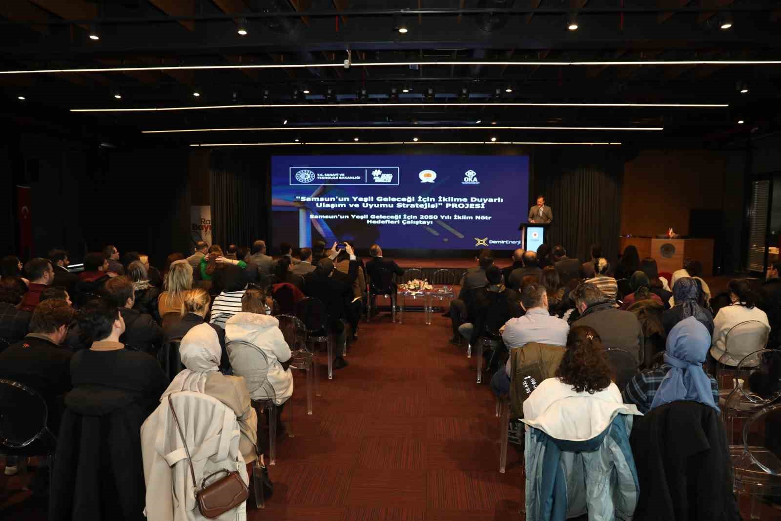 Samsun’un ‘yeşil geleceği’ için çalıştay