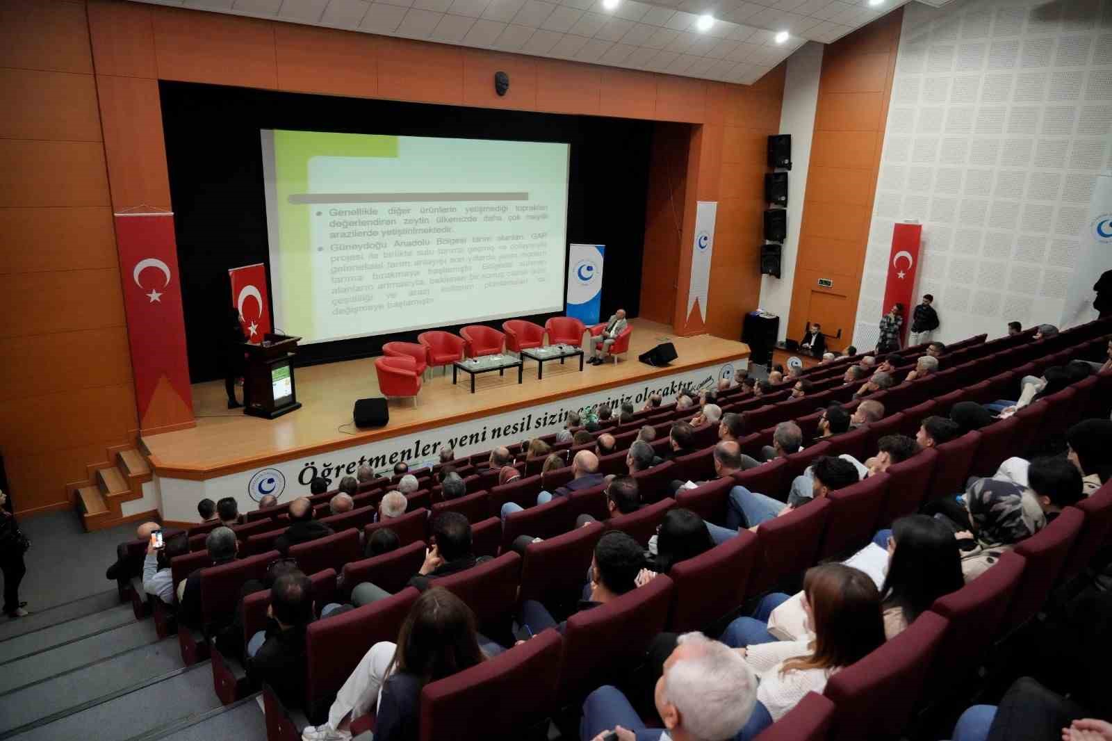 Adıyaman Üniversitesi’nde zeytincilik çalıştayı düzenlendi