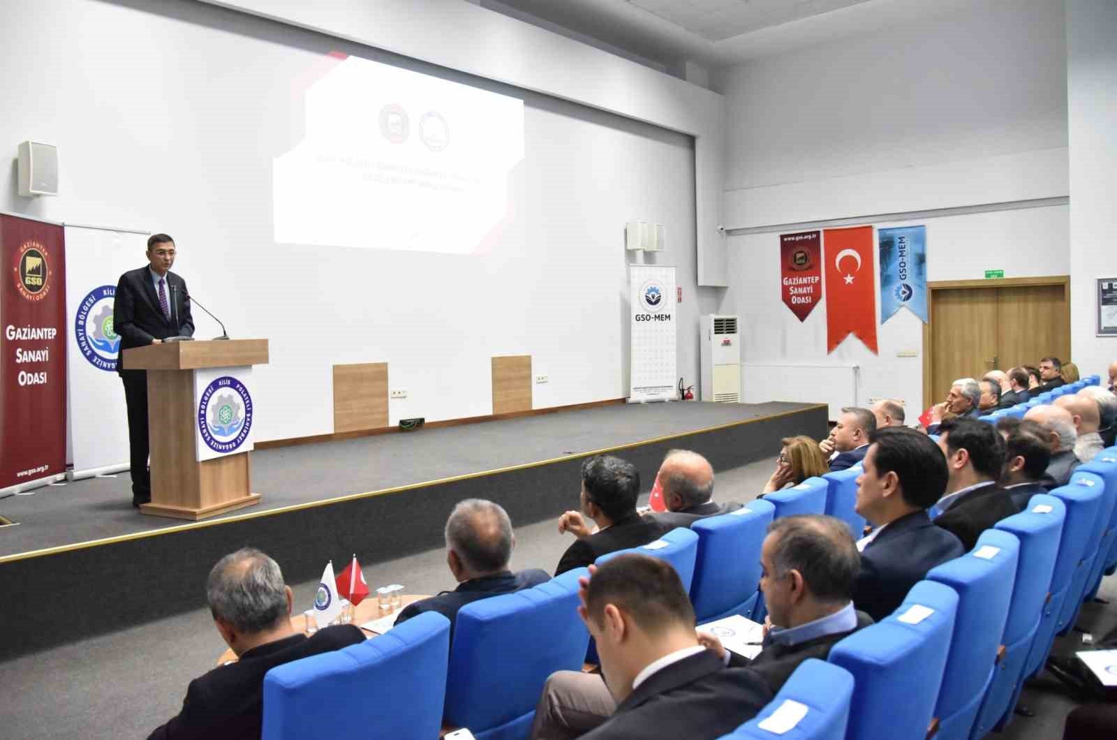 GSO-MEM&rsquo;de Polateli Şahinbey Organize Sanayi B&ouml;lgesi bilgilendirme toplantısı d&uuml;zenlendi

