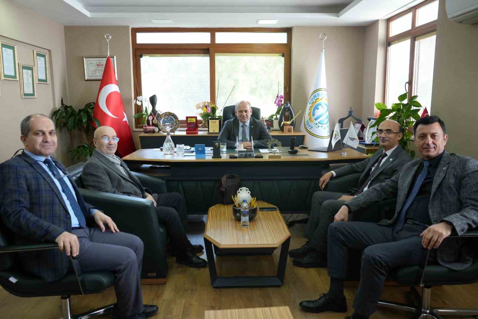 Meslek y&uuml;ksekokullarından iş d&uuml;nyasına ziyaret
