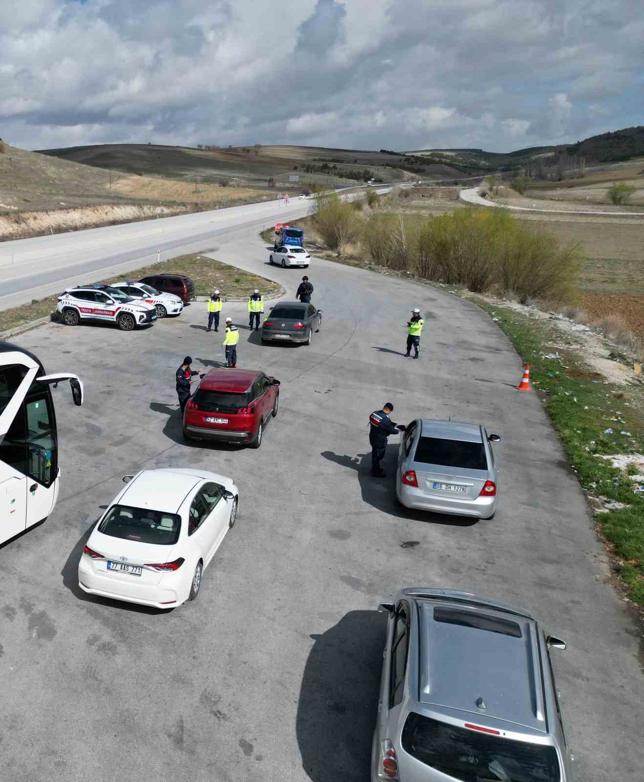 Trafik denetimleri sayesinde bu ilçede kazalar ciddi oranda azaldı