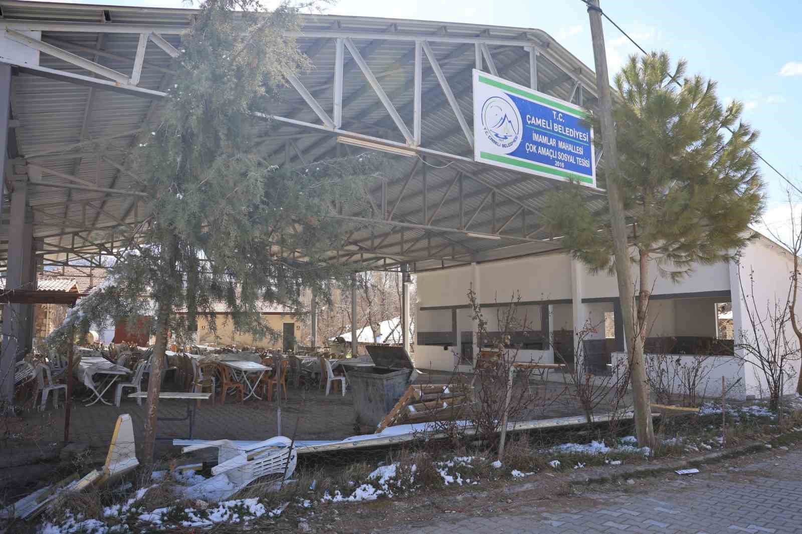 Başkan Arslan, &Ccedil;ameli&rsquo;yi sosyal tesislerle donattı
