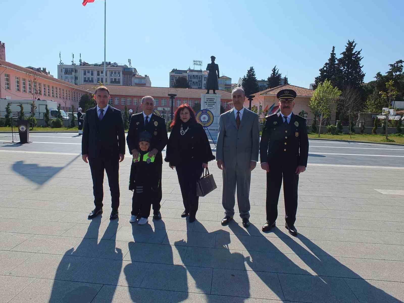 Çanakkale’de Türk Polis Teşkilatı’nın 180’inci yıl dönümü kutlandı