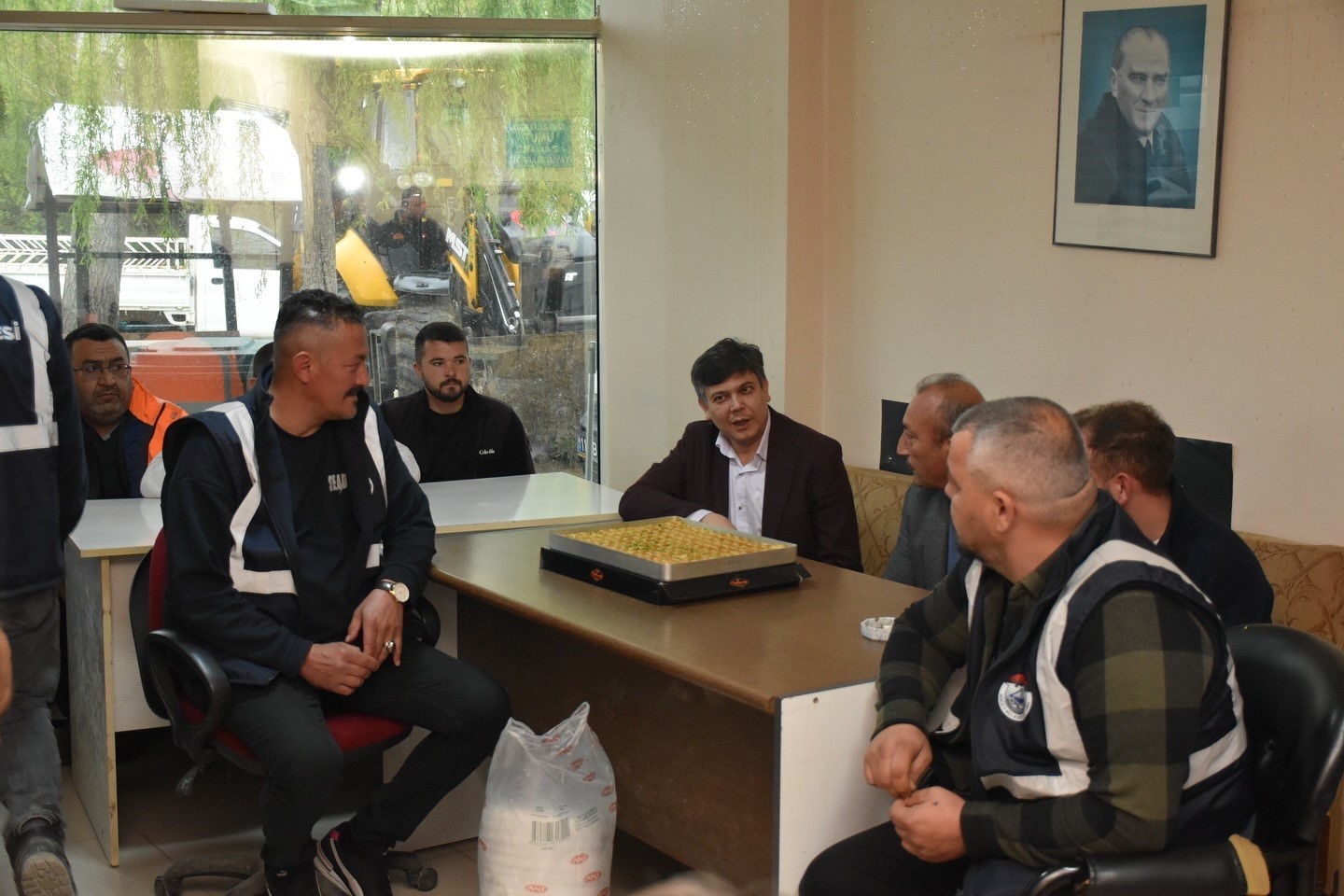 Başkandan belediye birimlere inceleme
