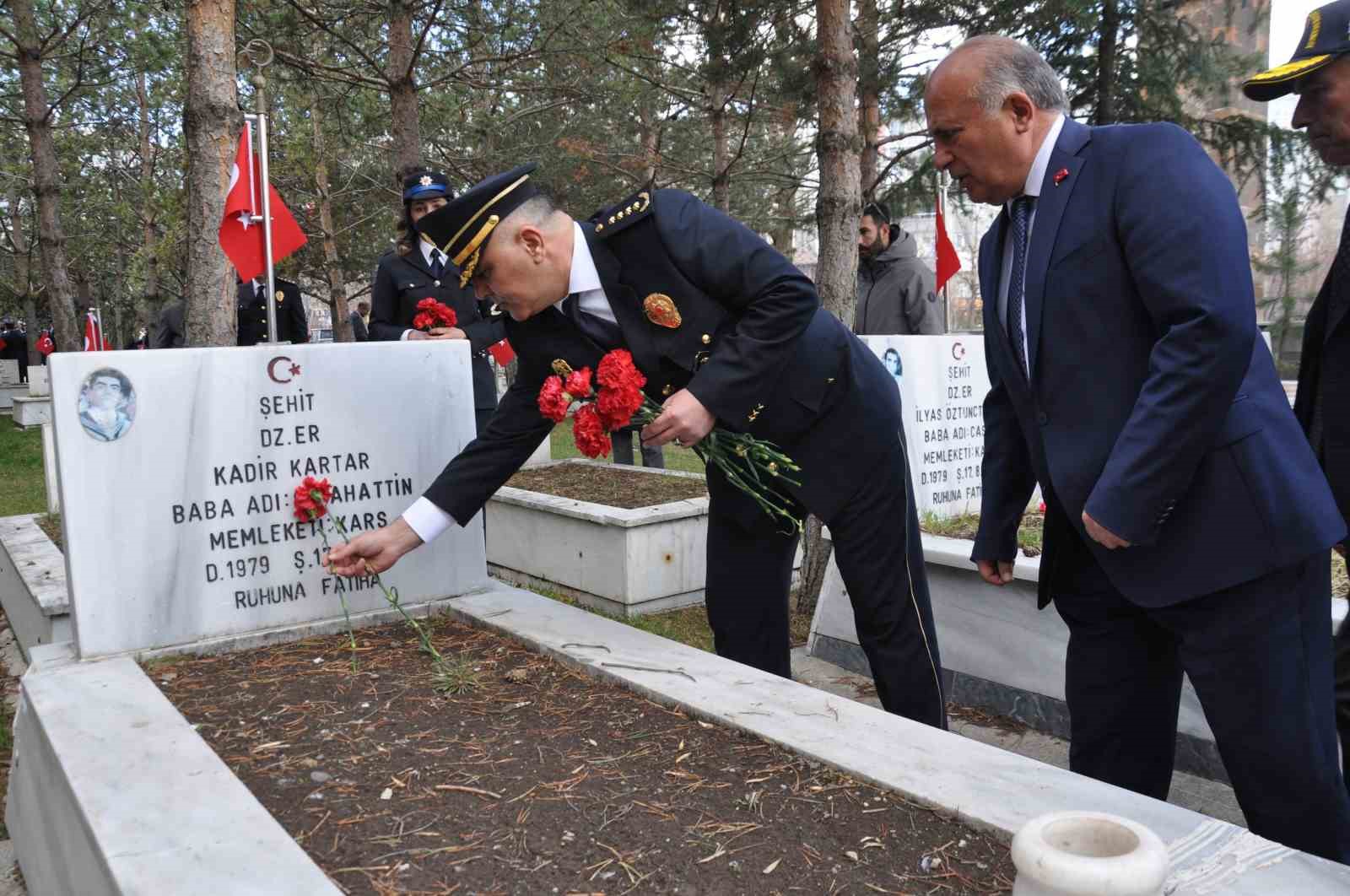 Kars’ta Türk Polis Teşkilatı’nın 180. Yıldönümü