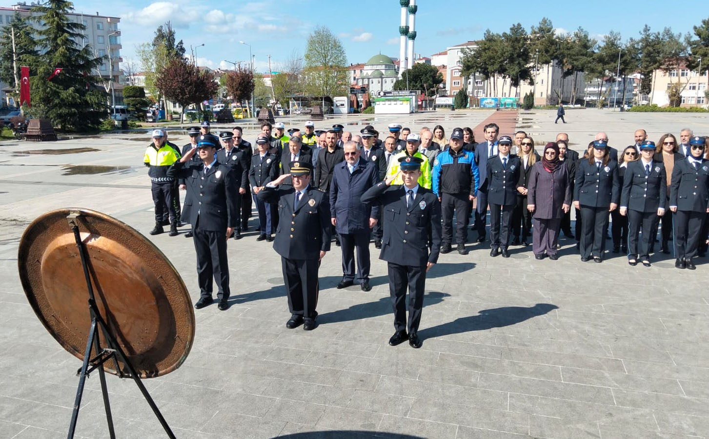 Bafra’da Türk Polis Teşkilatı’nın 180. yıl dönümü kutlandı