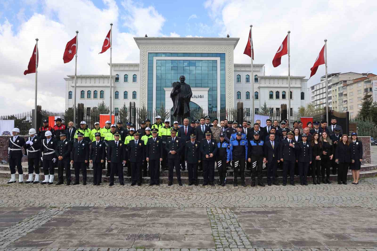 Elazığ’da Türk Polis Teşkilatı’nın 180’inci kuruluş yılı kutlandı
