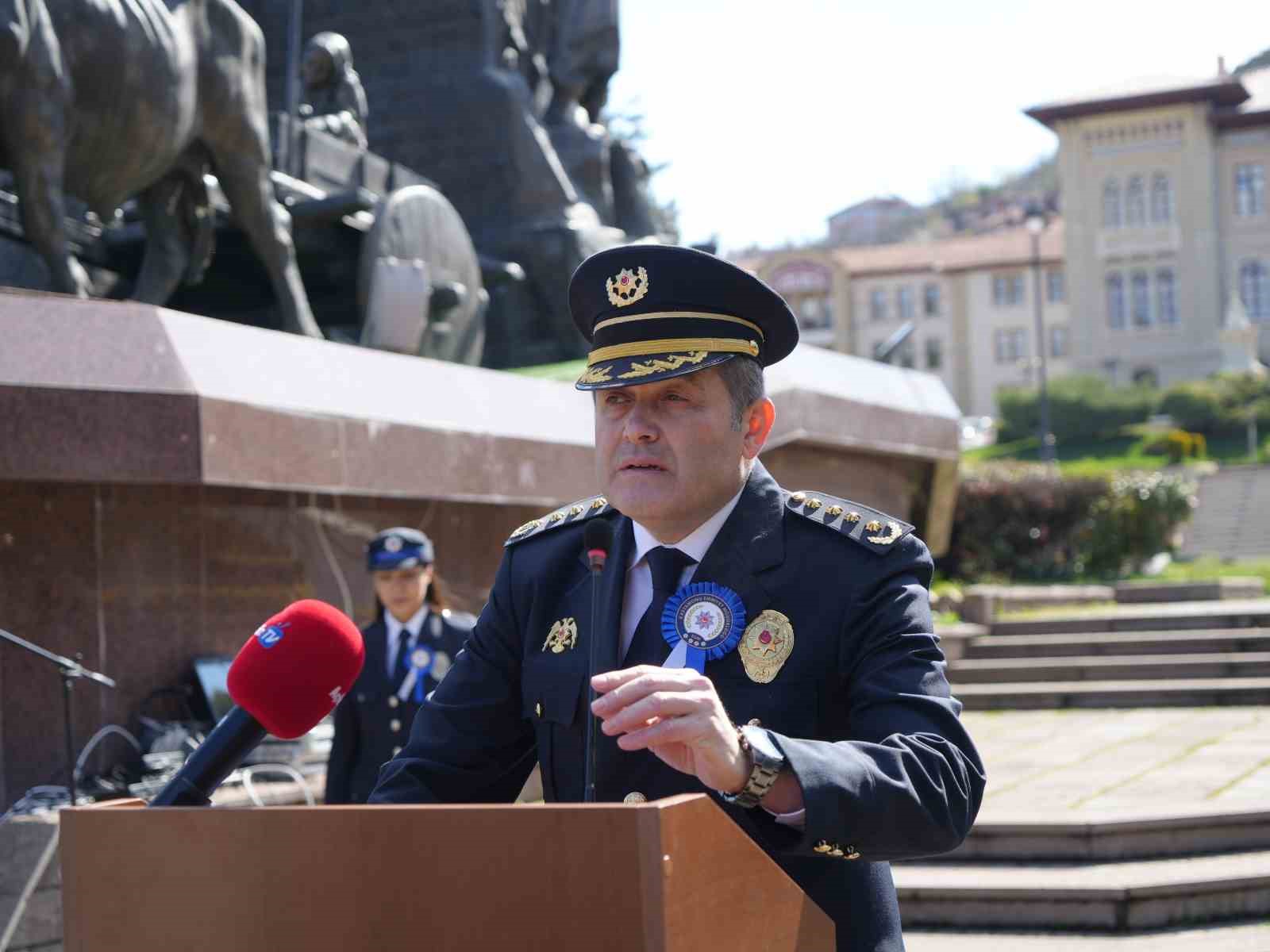 Kastamonu’da Türk Polis Teşkilatının kuruluş yıldönümü kutlandı