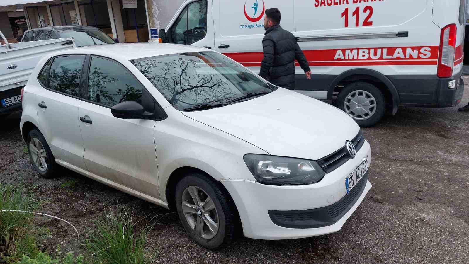 Samsun&rsquo;da motosiklet ile otomobil &ccedil;arpıştı: 1 yaralı
