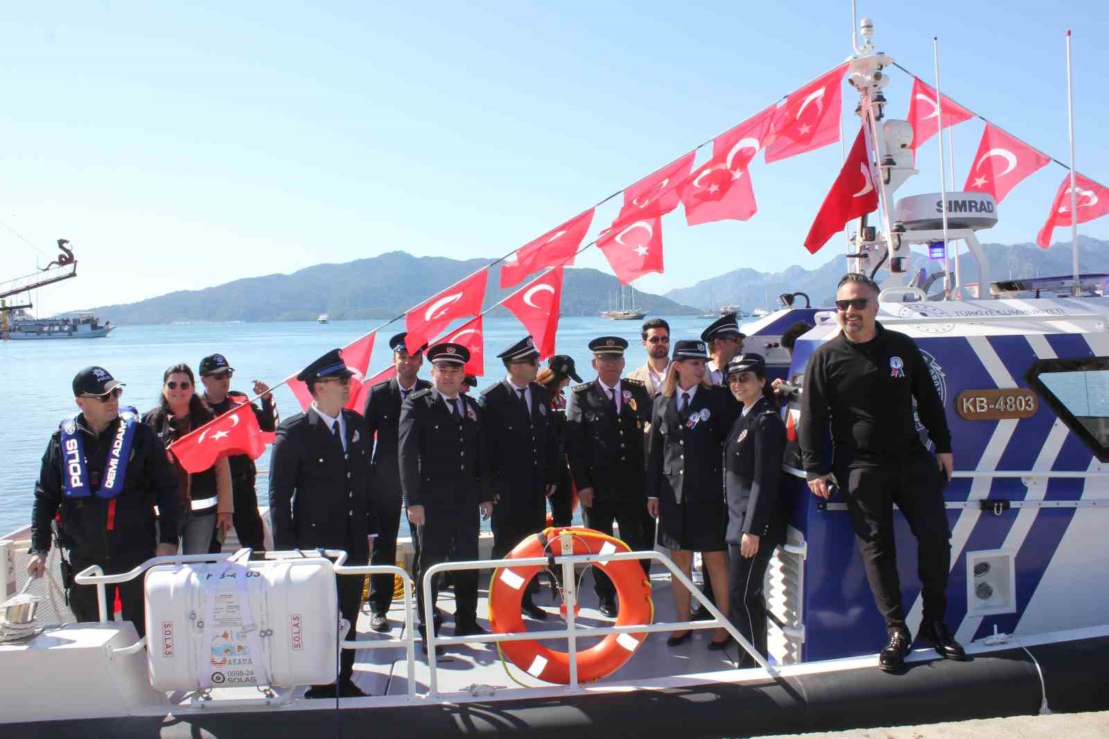 Marmaris&rsquo;te Polis Haftası kutlanıyor
