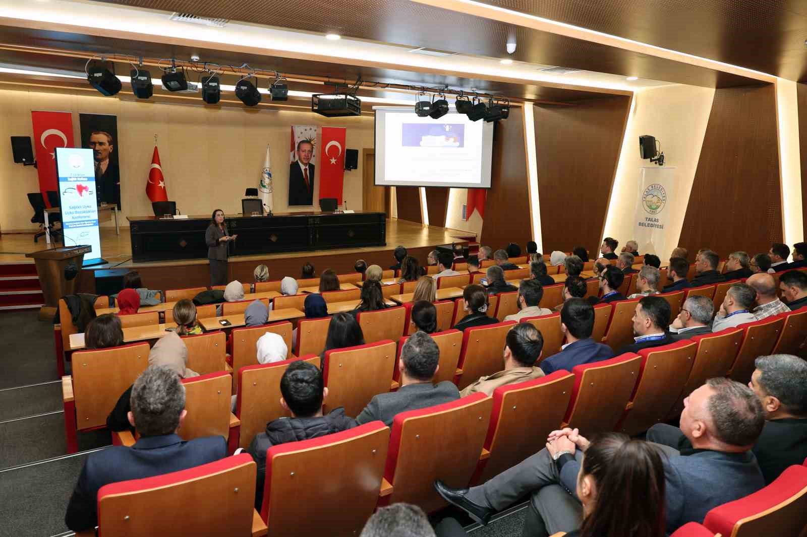 Talas’ta Uyku Sağlığı Konferansı