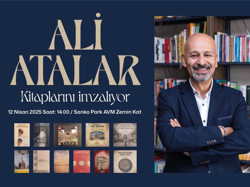 Gazeteci ve yazar Ali Atalar okurlarıyla buluşuyor