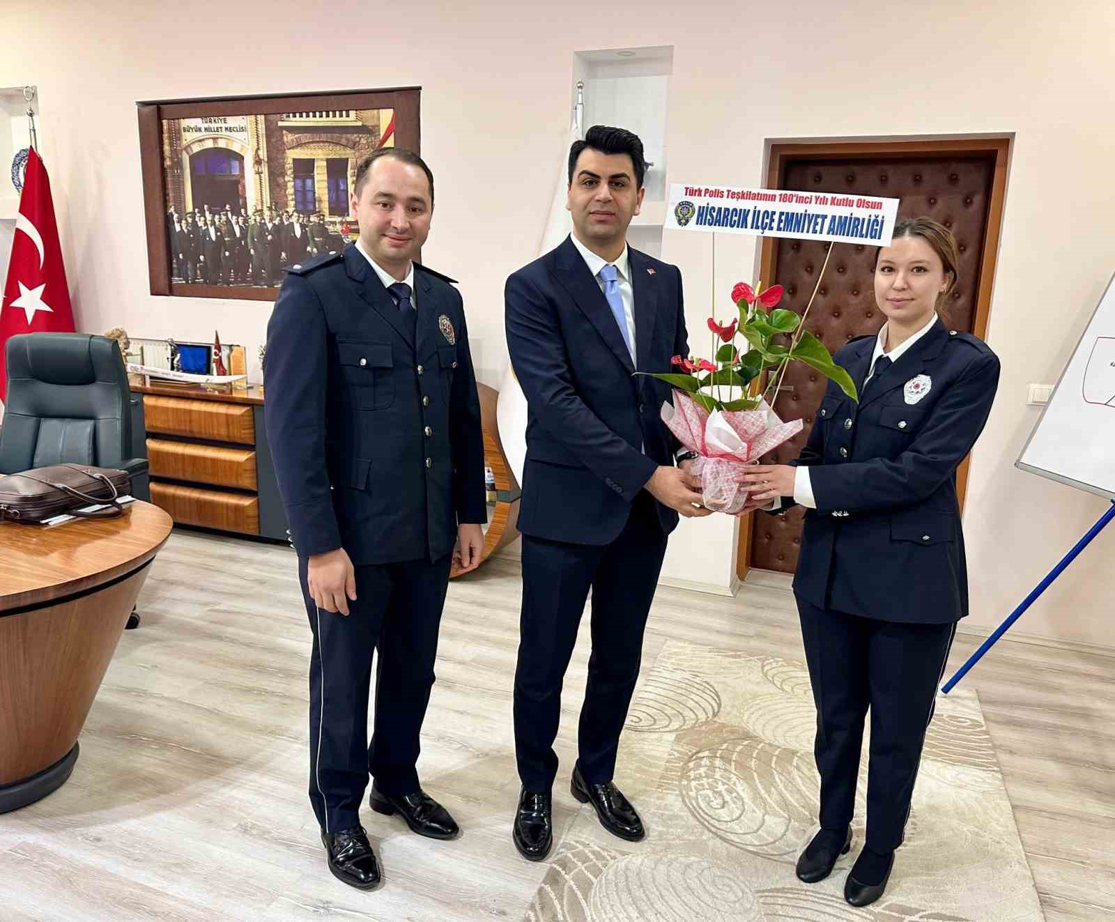 Hisarcık’ta Türk Polis Teşkilatının 180. yılı etkinlikleri