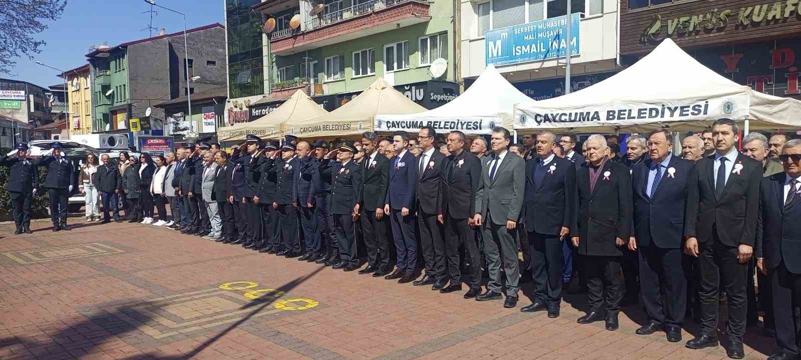 Çaycuma’da Polis Haftası törenlerle kutlandı