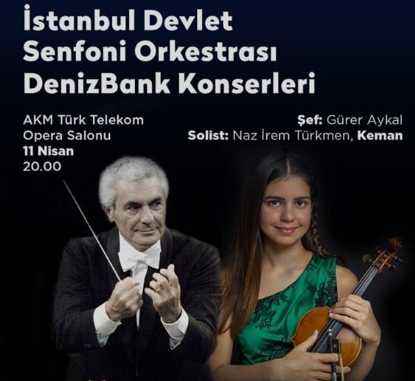 İstanbul Devlet Senfoni Orkestrası Denizbank Konserleri’nde Wolfgang Amadeus Mozart gecesi