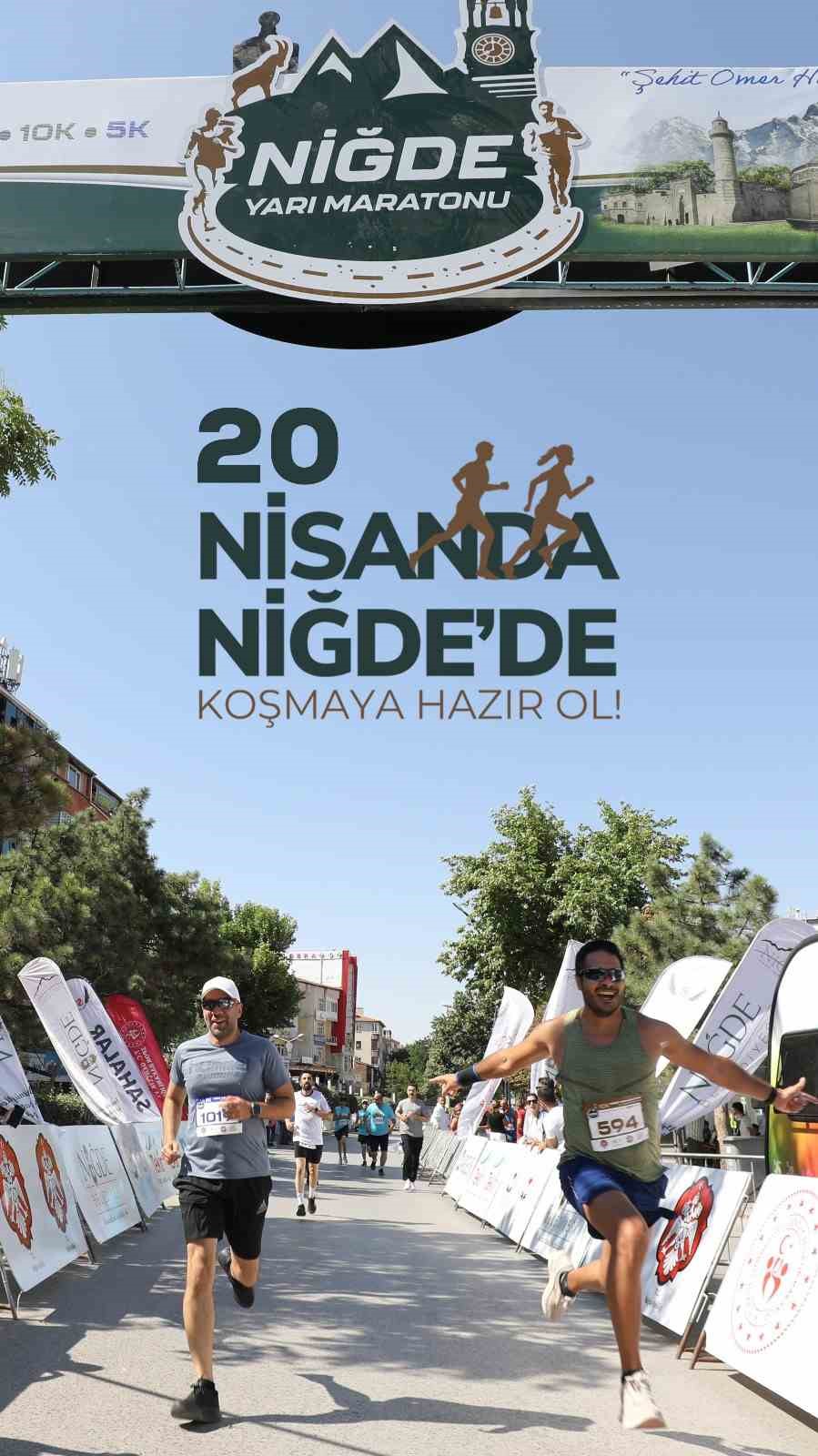 Niğde Yarı Maratonu için kayıtlar başladı
