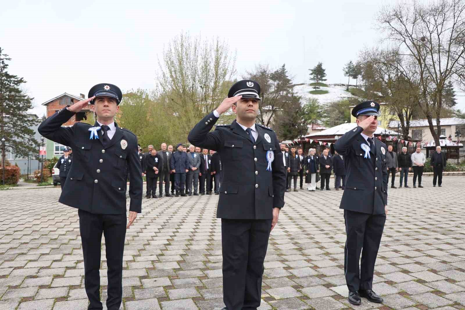 Kavak’ta Polis Haftası töreni