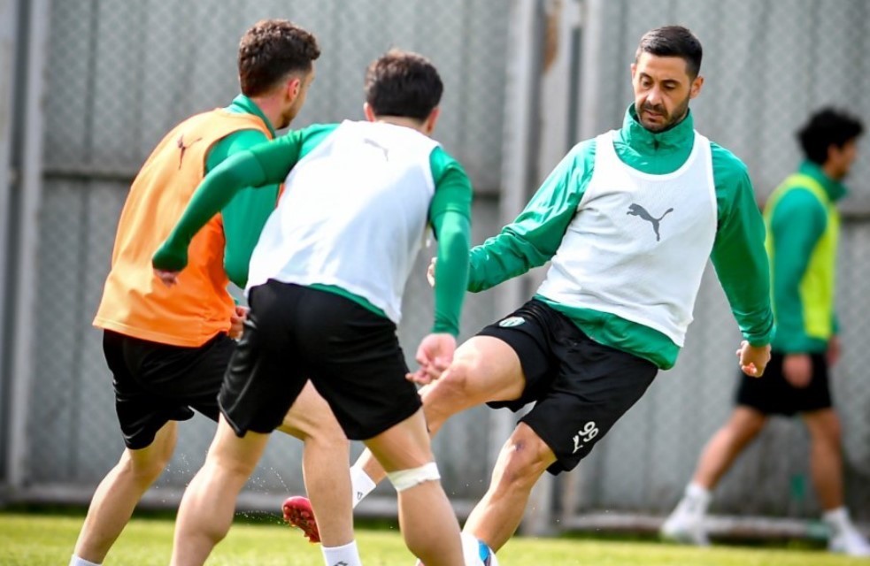 Bursaspor taktik çalışmalar yaptı
