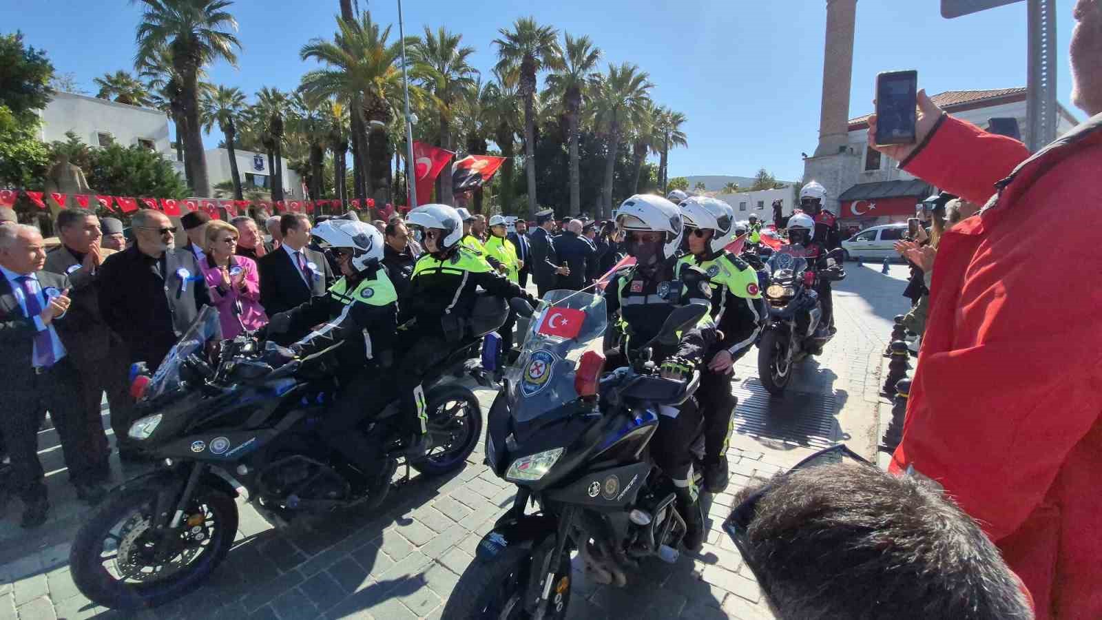 Polis haftası Bodrum’da kutlandı