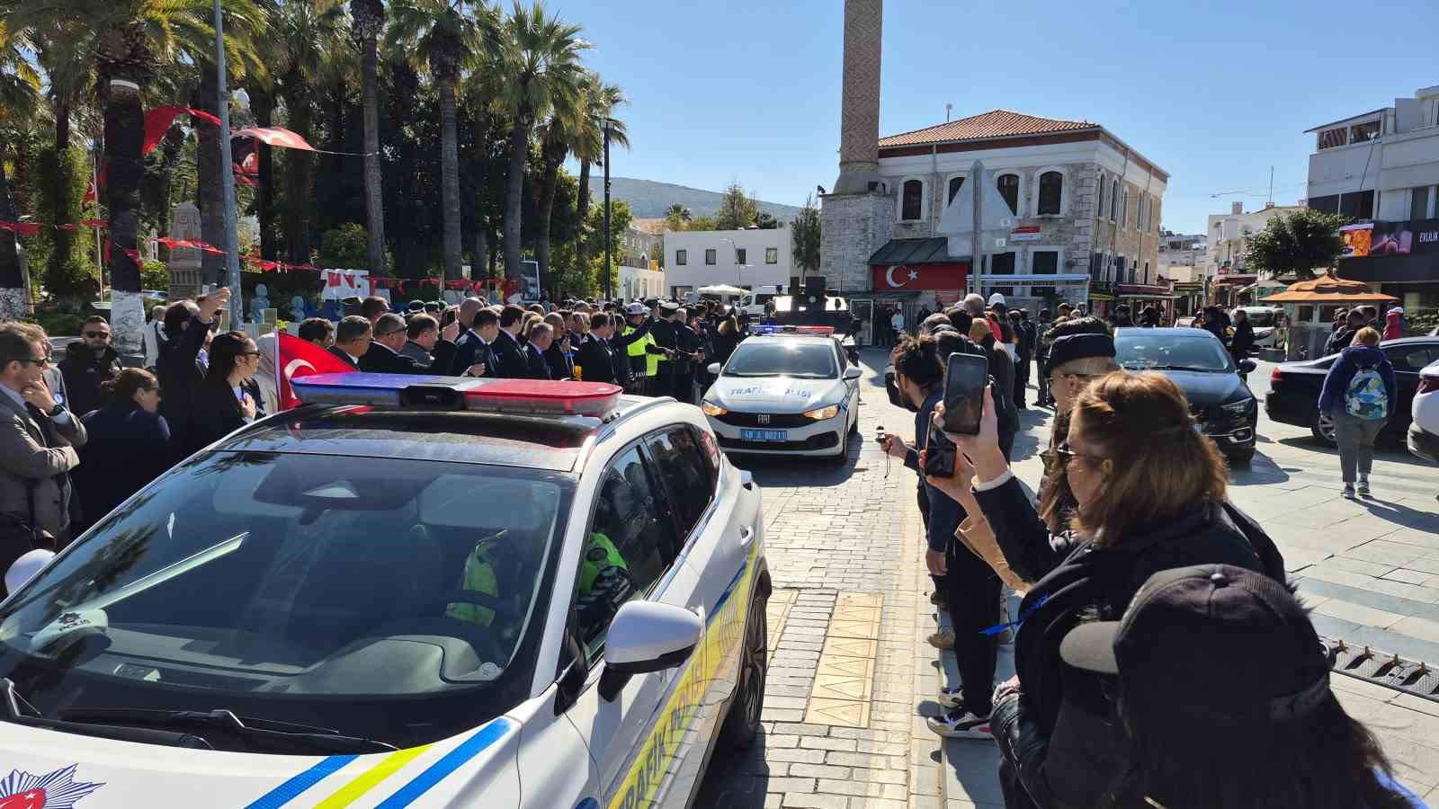 Polis haftası Bodrum&rsquo;da kutlandı
