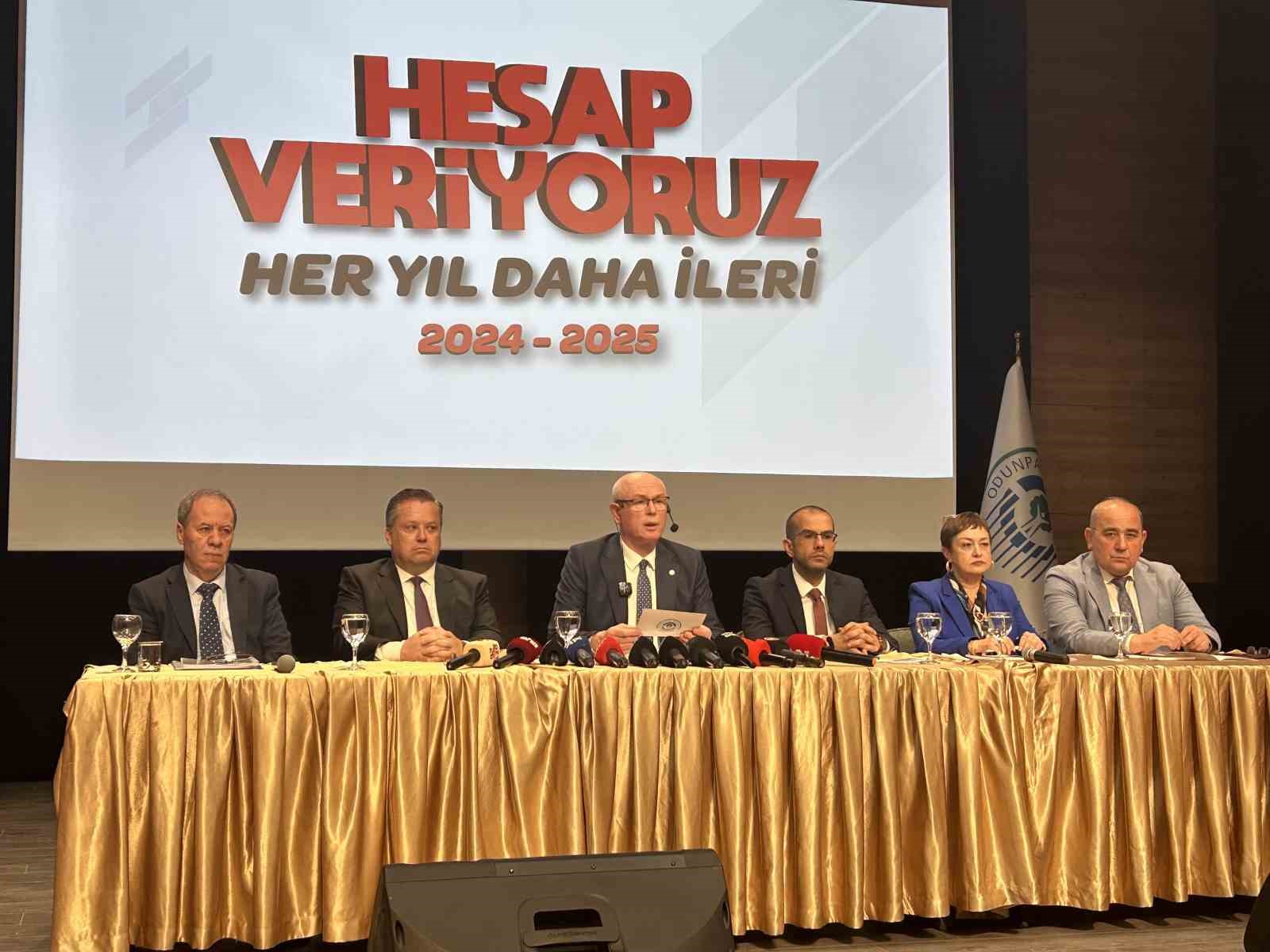 Odunpazarı Belediyesi yıllık "Hesap veriyoruz" toplantısı gerçekleştirildi