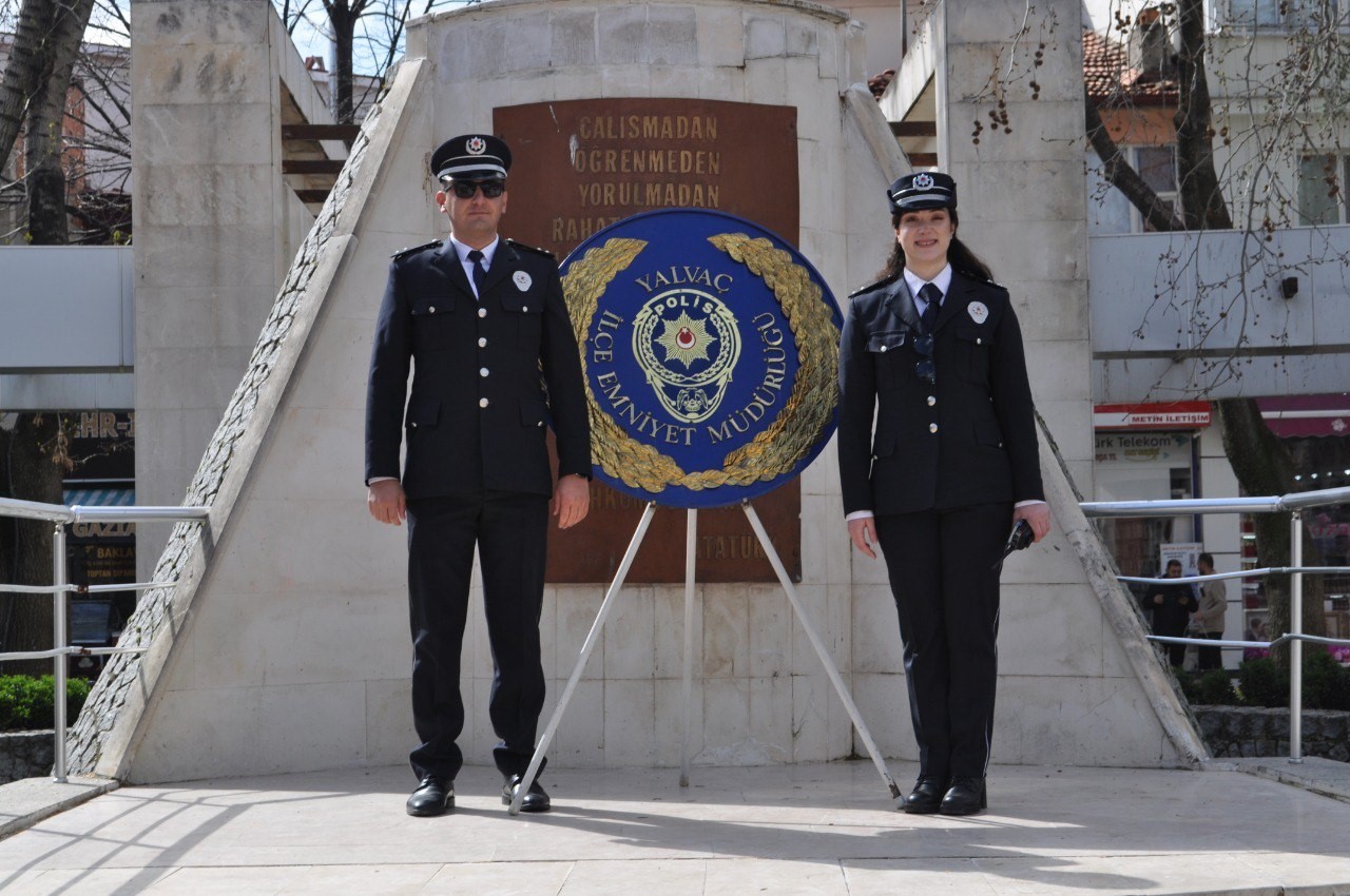 Yalvaç’ta Polis Teşkilatının 180. yılı törenle kutlandı