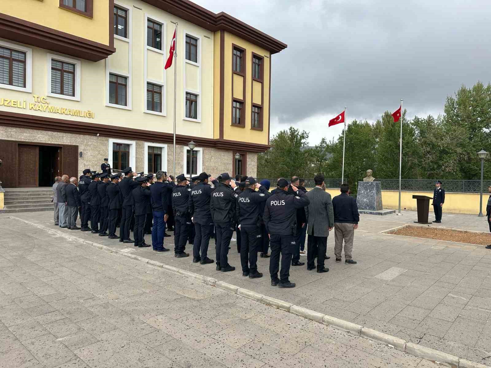 Araban ve Yavuzeli’nde polis haftası kutlandı