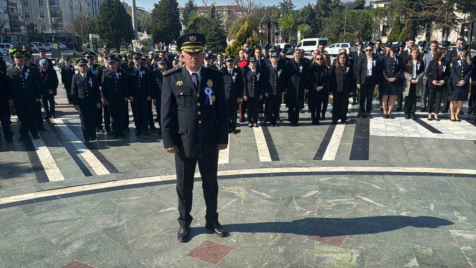 Kırklareli&rsquo;nde T&uuml;rk Polis Teşkilatı&rsquo;nın 180. kuruluş yılı t&ouml;renlerle kutlanıyor

