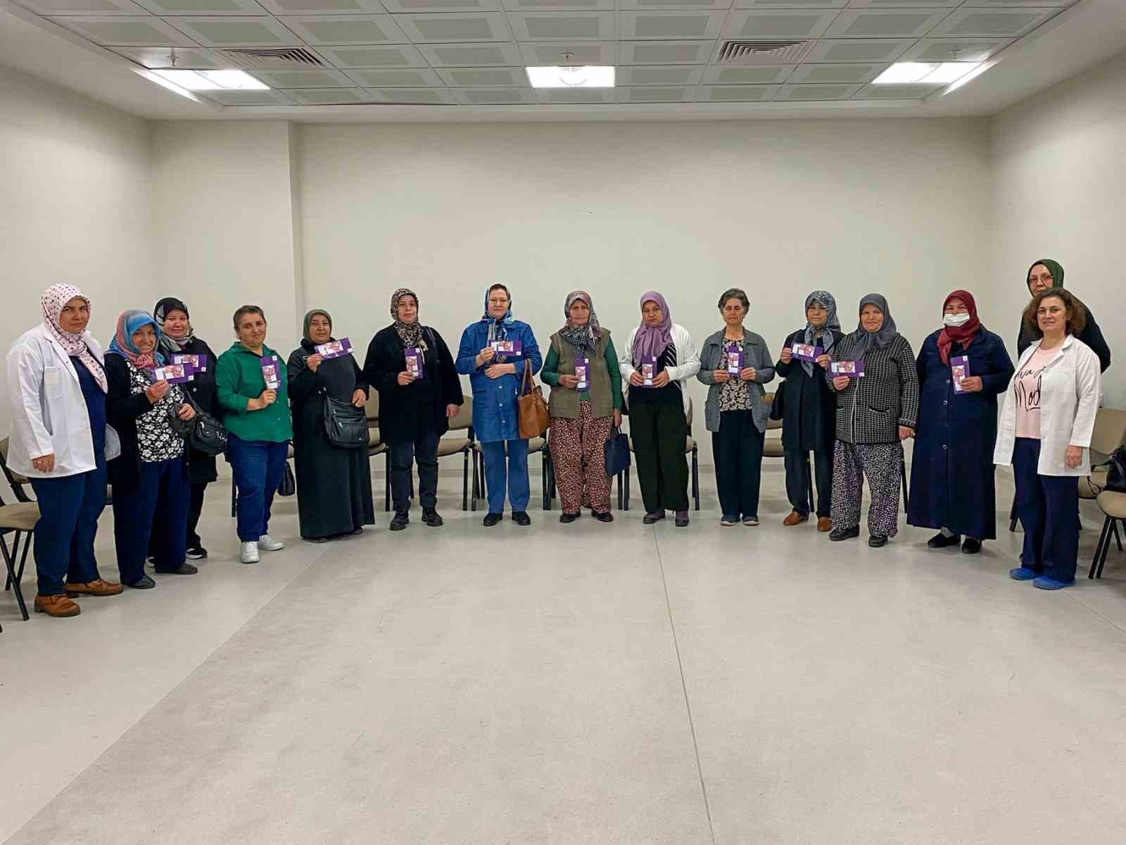 Yunusemreli kadınlara kanser taraması devam ediyor