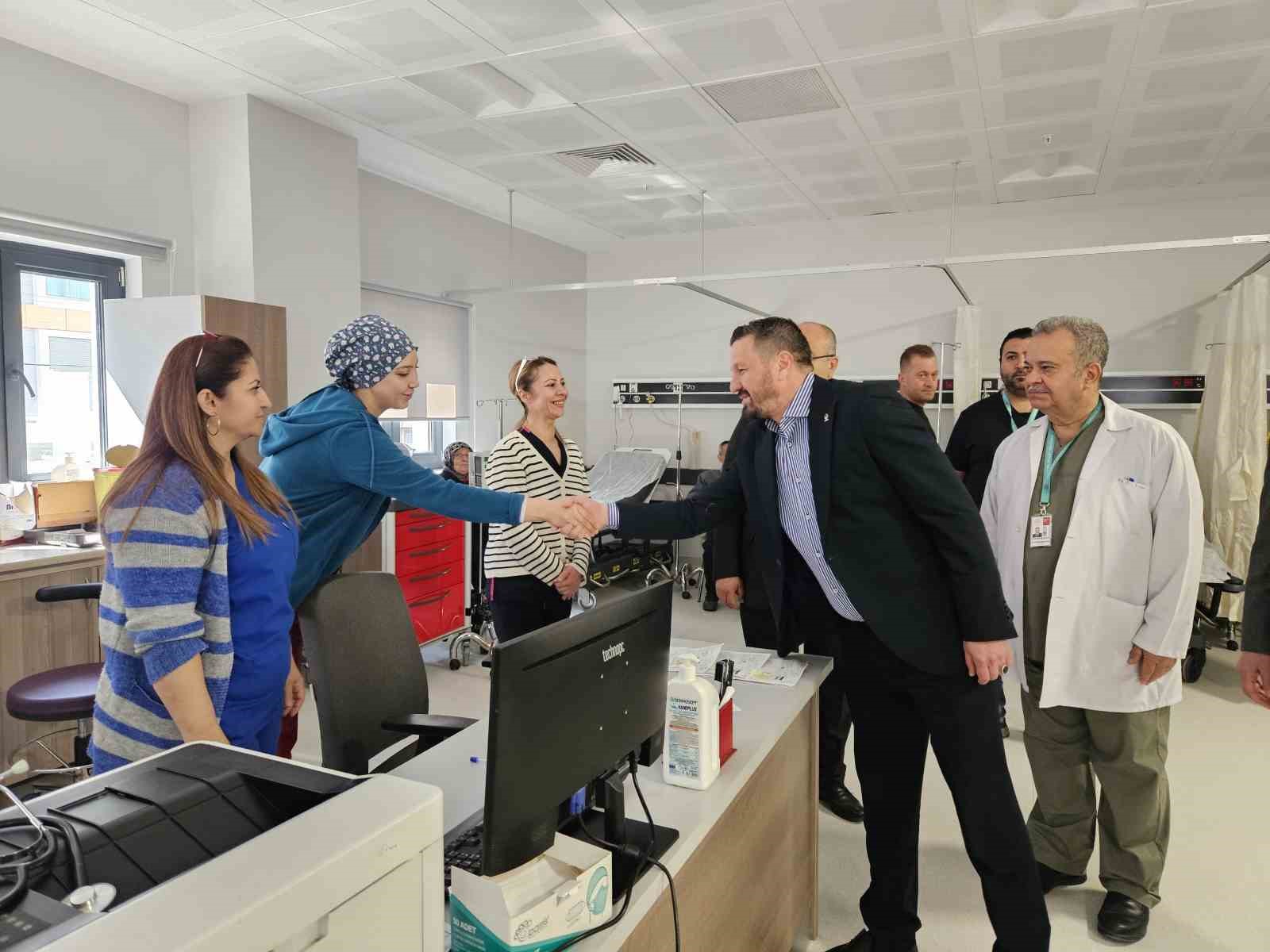 Balıkesir Devlet Hastanesi acil servisi hizmete açıldı