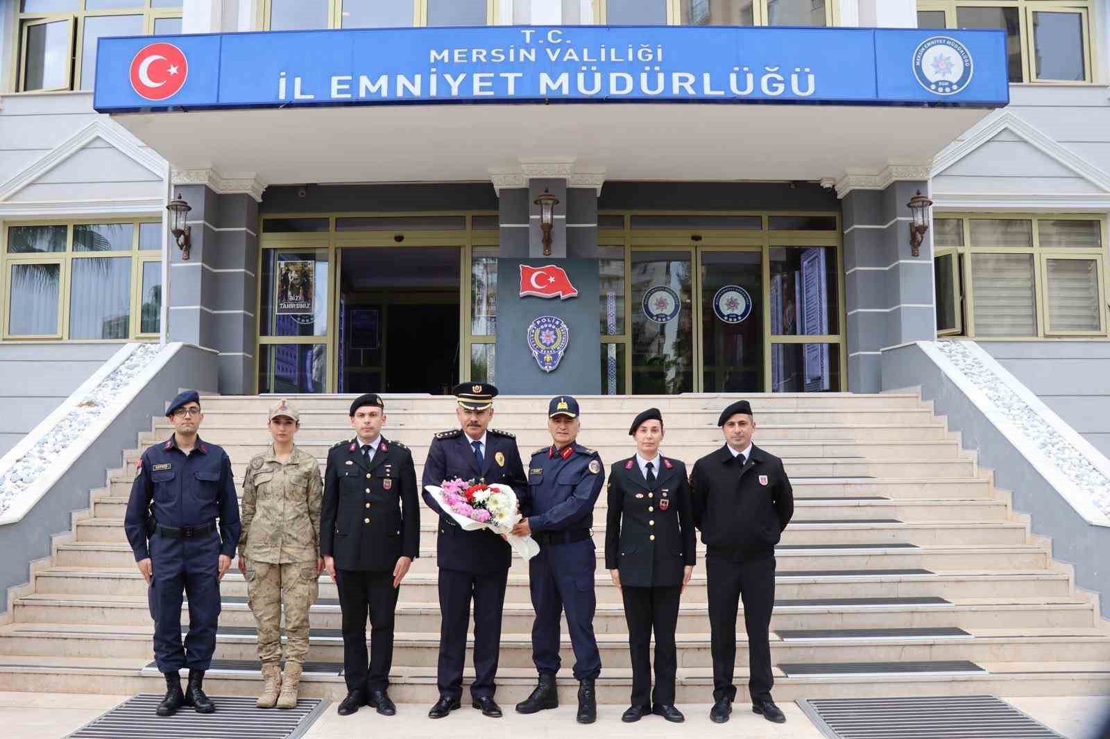 Jandarma Komutanı Atasoy’dan Emniyet Müdürü Karabörk’e ziyaret