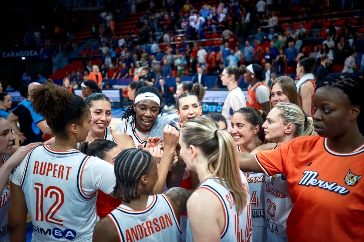 ÇBK Mersin, yarı finalde Valencia Basket ile karşılaşacak