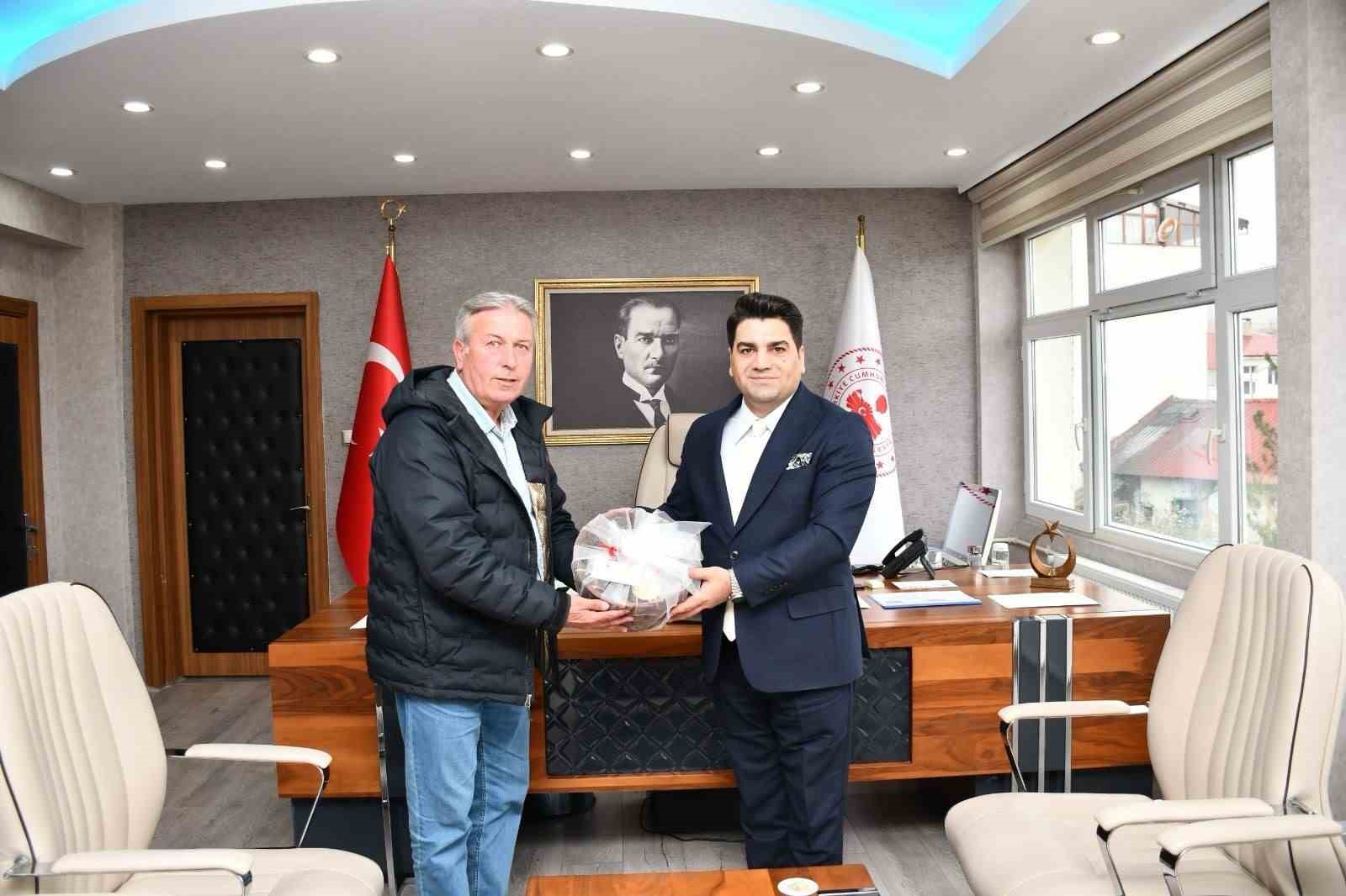 Aydın&rsquo;dan Olur Kaymakamı&rsquo;na nezaket ziyareti
